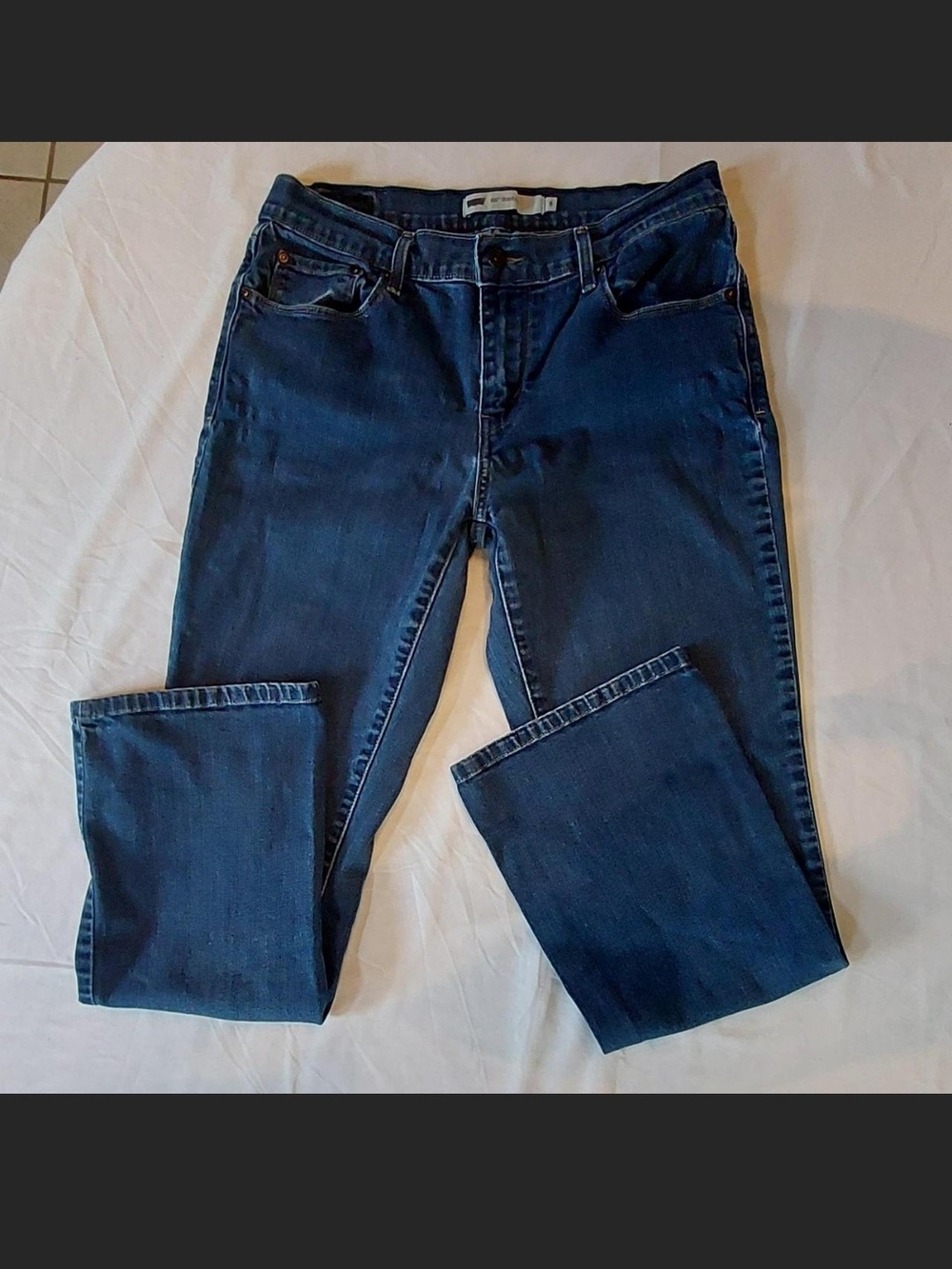 Levi's 515 Women's Bootcut Blue Jeans Size 8 W29 L30 Mid Rise Stretch
